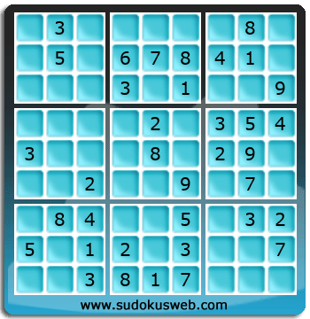 Sudoku de Nivel Fácil Sudoku de Nivel Fácil