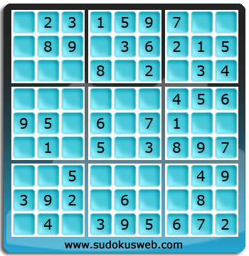 Sudoku von sehr einfacher höhe