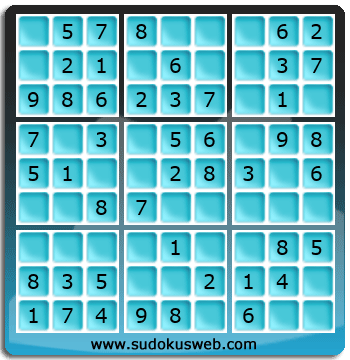 Sudoku de Nivel Muy Fácil Sudoku de Nivel Muy Fácil