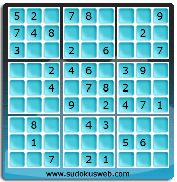 Nivel Facil de Sudoku