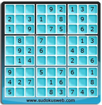 Sudoku de Niveau Très Facile