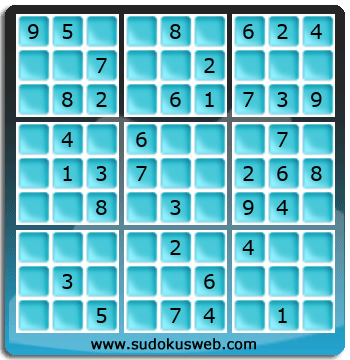 Sudoku de Nivel Fácil Sudoku de Nivel Fácil