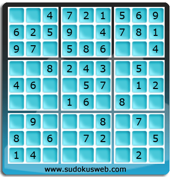 Sudoku de Niveau Très Facile