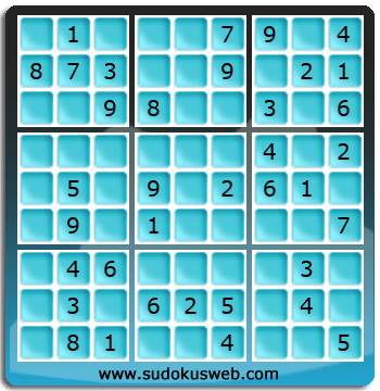 Nivel Facil de Sudoku