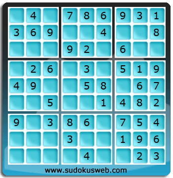 Sudoku von sehr einfacher höhe