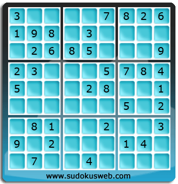 Sudoku von einfacher höhe