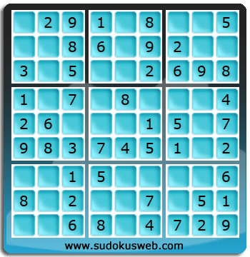 Sudoku de Nivel Muy Fácil