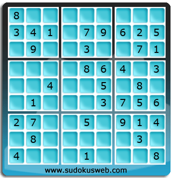 Sudoku von einfacher höhe