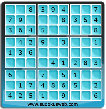 Sudoku de Niveau Très Facile