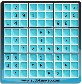 Sudoku von einfacher höhe