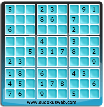 Sudoku von einfacher höhe