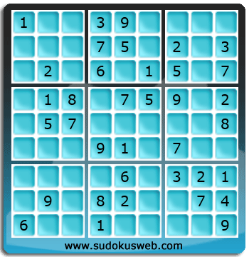 Sudoku von einfacher höhe