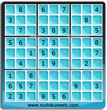 Nivel Facil de Sudoku