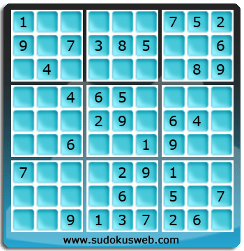 Sudoku von einfacher höhe