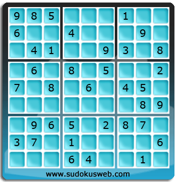 Sudoku von einfacher höhe