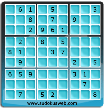 Sudoku von mittelmässiger höhe