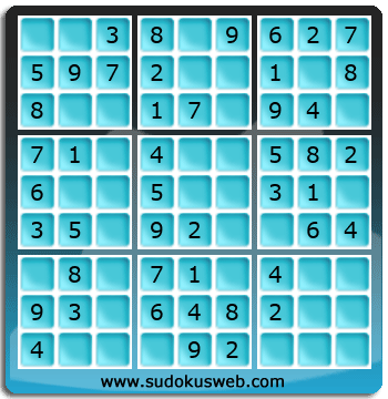 Sudoku de Nivel Muy Fácil