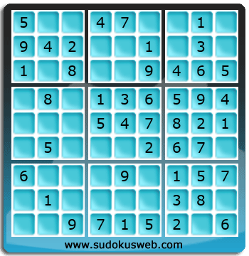 Sudoku von sehr einfacher höhe