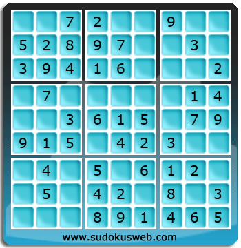 Sudoku de Niveau Très Facile