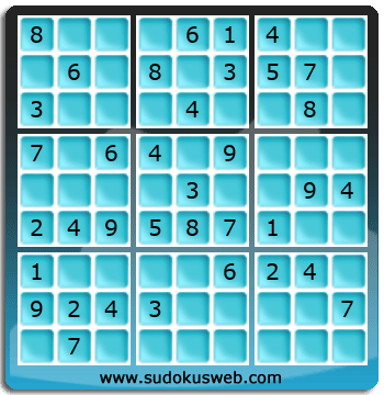 Sudoku von einfacher höhe