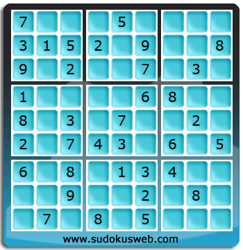 Sudoku von einfacher höhe