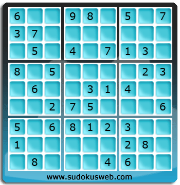 Nivel Facil de Sudoku