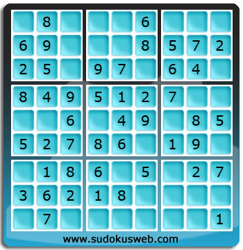 Sudoku de Nivel Muy Fácil