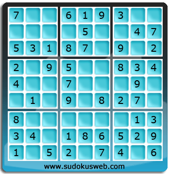 Sudoku de Niveau Très Facile