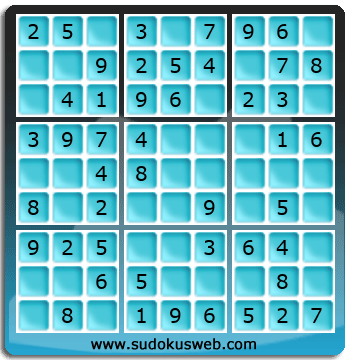 Sudoku de Niveau Très Facile