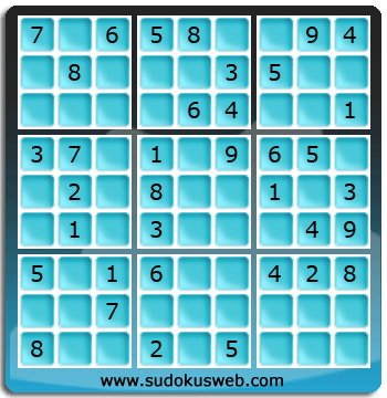 Easy Level Sudoku Easy Level Sudoku