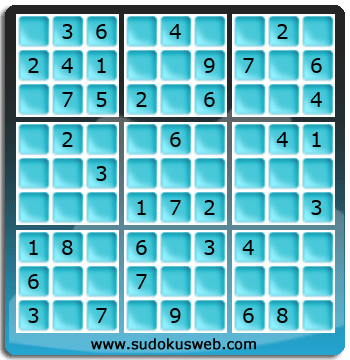 Sudoku von einfacher höhe Sudoku von einfacher höhe