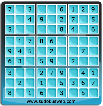Nivel Muito Facil de Sudoku Nivel Muito Facil de Sudoku