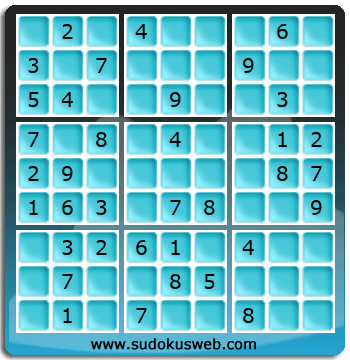 Nivel Facil de Sudoku Nivel Facil de Sudoku