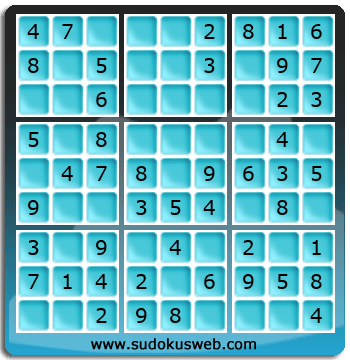Sudoku de Nivell Molt Fàcil Sudoku de Nivell Molt Fàcil