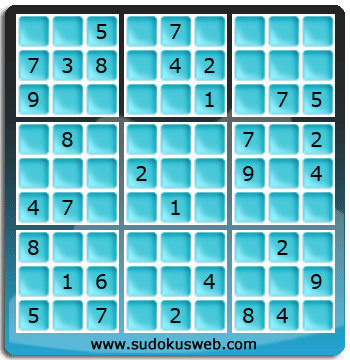 Sudoku von mittelmässiger höhe Sudoku von mittelmässiger höhe