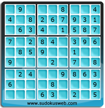 Nivel Muito Facil de Sudoku Nivel Muito Facil de Sudoku