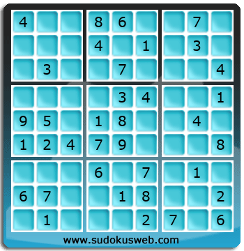 Nivel Facil de Sudoku Nivel Facil de Sudoku