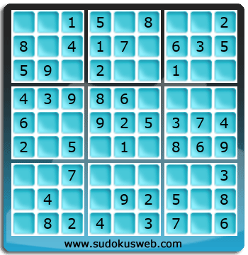 Sudoku de Niveau Très Facile Sudoku de Niveau Très Facile