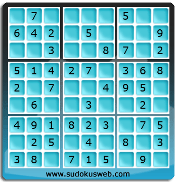 Nivel Muito Facil de Sudoku Nivel Muito Facil de Sudoku