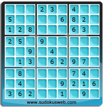 Sudoku von einfacher höhe Sudoku von einfacher höhe
