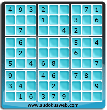 Nivel Facil de Sudoku Nivel Facil de Sudoku