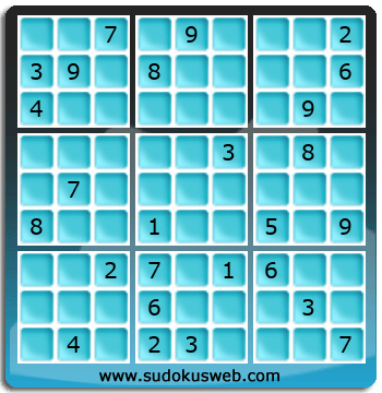 Nivel Dificil de Sudoku Nivel Dificil de Sudoku