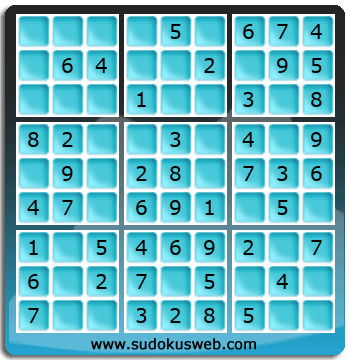 Nivel Muito Facil de Sudoku Nivel Muito Facil de Sudoku