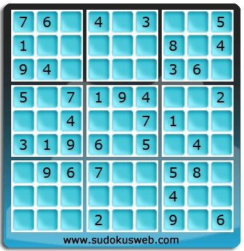 Sudoku de Nivell Fàcil Sudoku de Nivell Fàcil