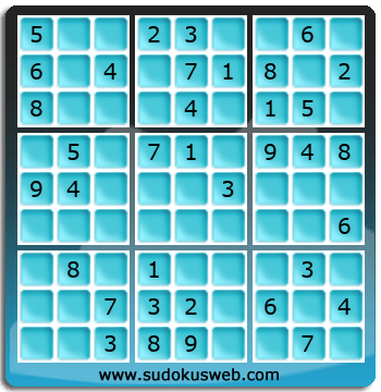 Sudoku de Nivel Fácil Sudoku de Nivel Fácil