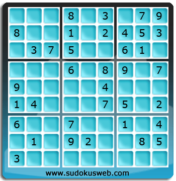 Sudoku von einfacher höhe