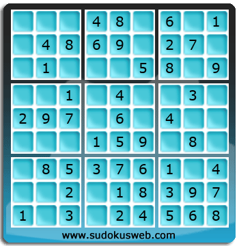 Nivel Muito Facil de Sudoku Nivel Muito Facil de Sudoku