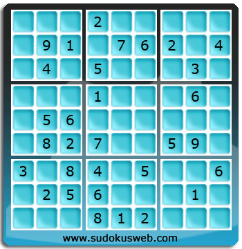 Sudoku von mittelmässiger höhe Sudoku von mittelmässiger höhe