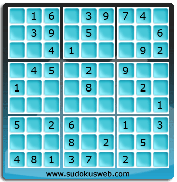Nivel Facil de Sudoku Nivel Facil de Sudoku