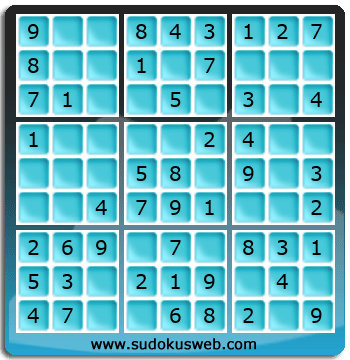 Sudoku de Nivell Molt Fàcil Sudoku de Nivell Molt Fàcil